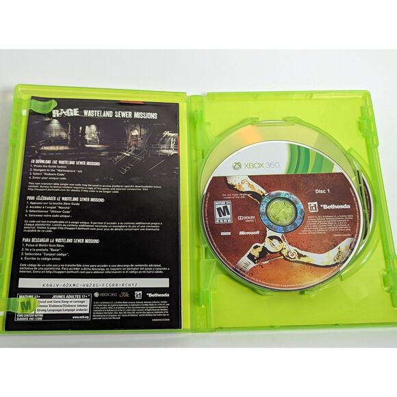 Xbox 360 Lot of 3 Games - Fable III, Kane & Lynch, Rage - Picture 5 of 7